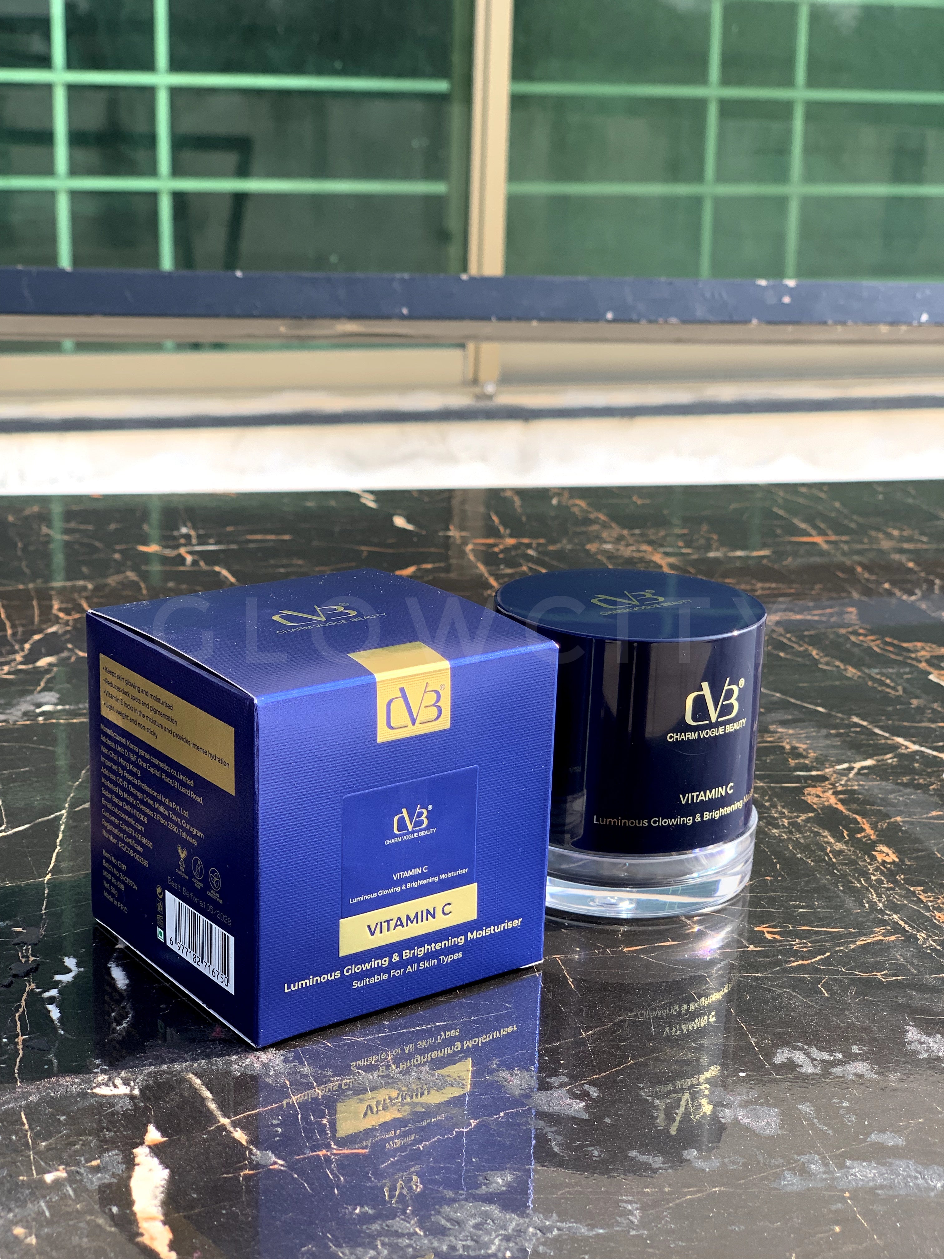 CVB Vitamin C Luminous & Brightening Moisturiser – Suitable for All Skin Types (Premium Jar)