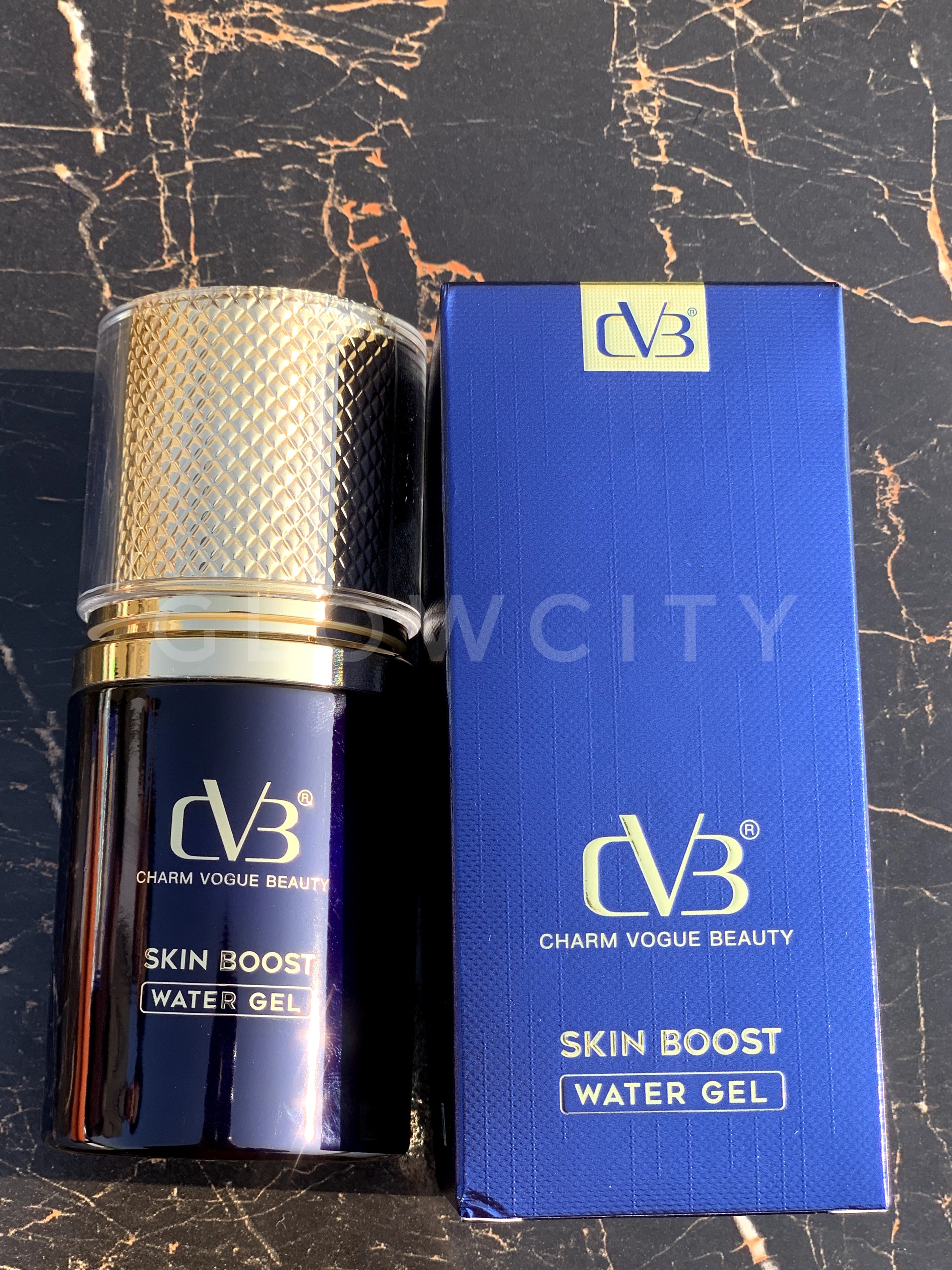 CVB Skin Boost Water Gel Moisturiser - Lightweight, Deep Hydration for Radiant Skin | Brightening Moisturiser - For All Skin Types