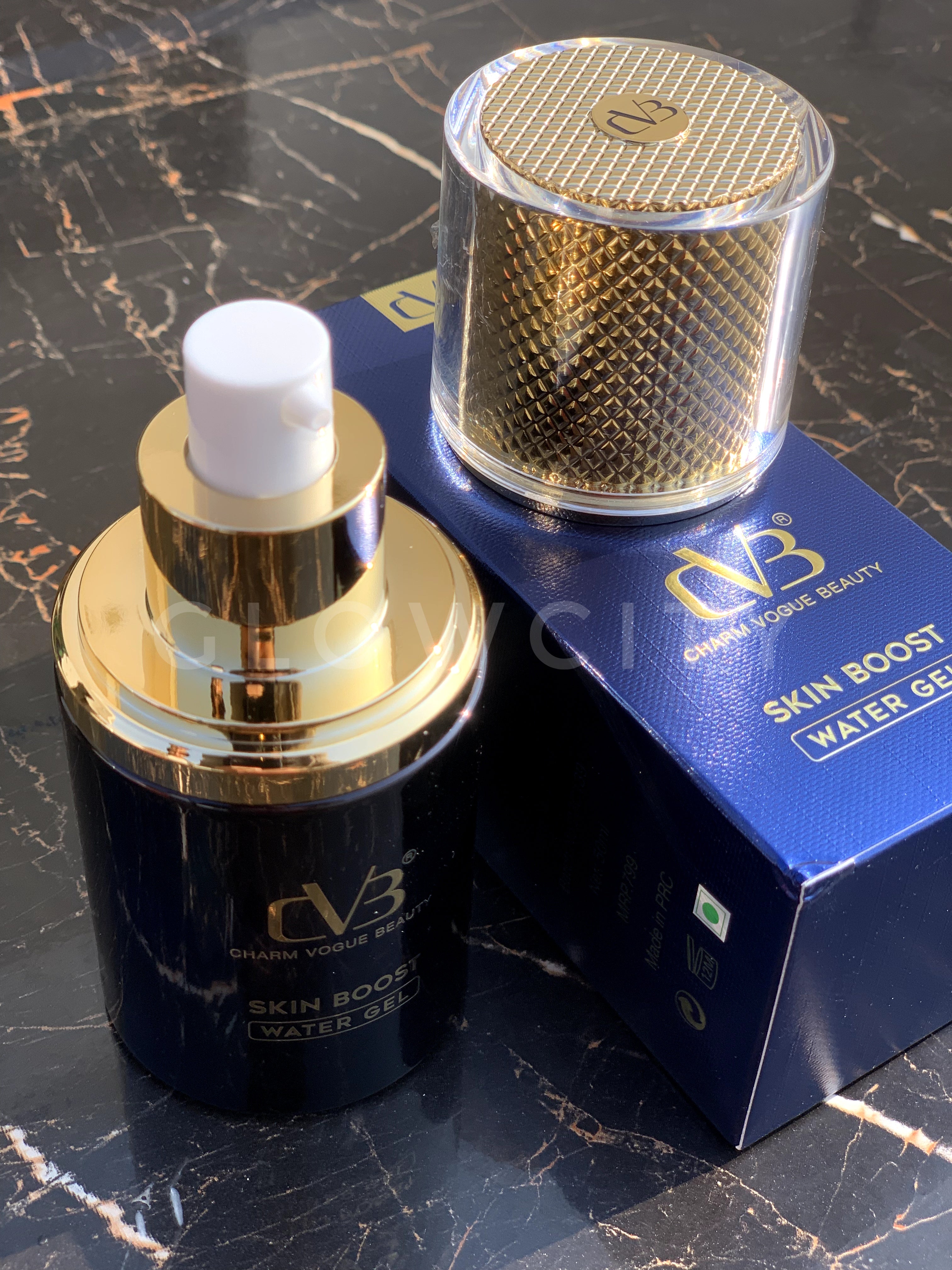 CVB Skin Boost Water Gel Moisturiser - Lightweight, Deep Hydration for Radiant Skin | Brightening Moisturiser - For All Skin Types