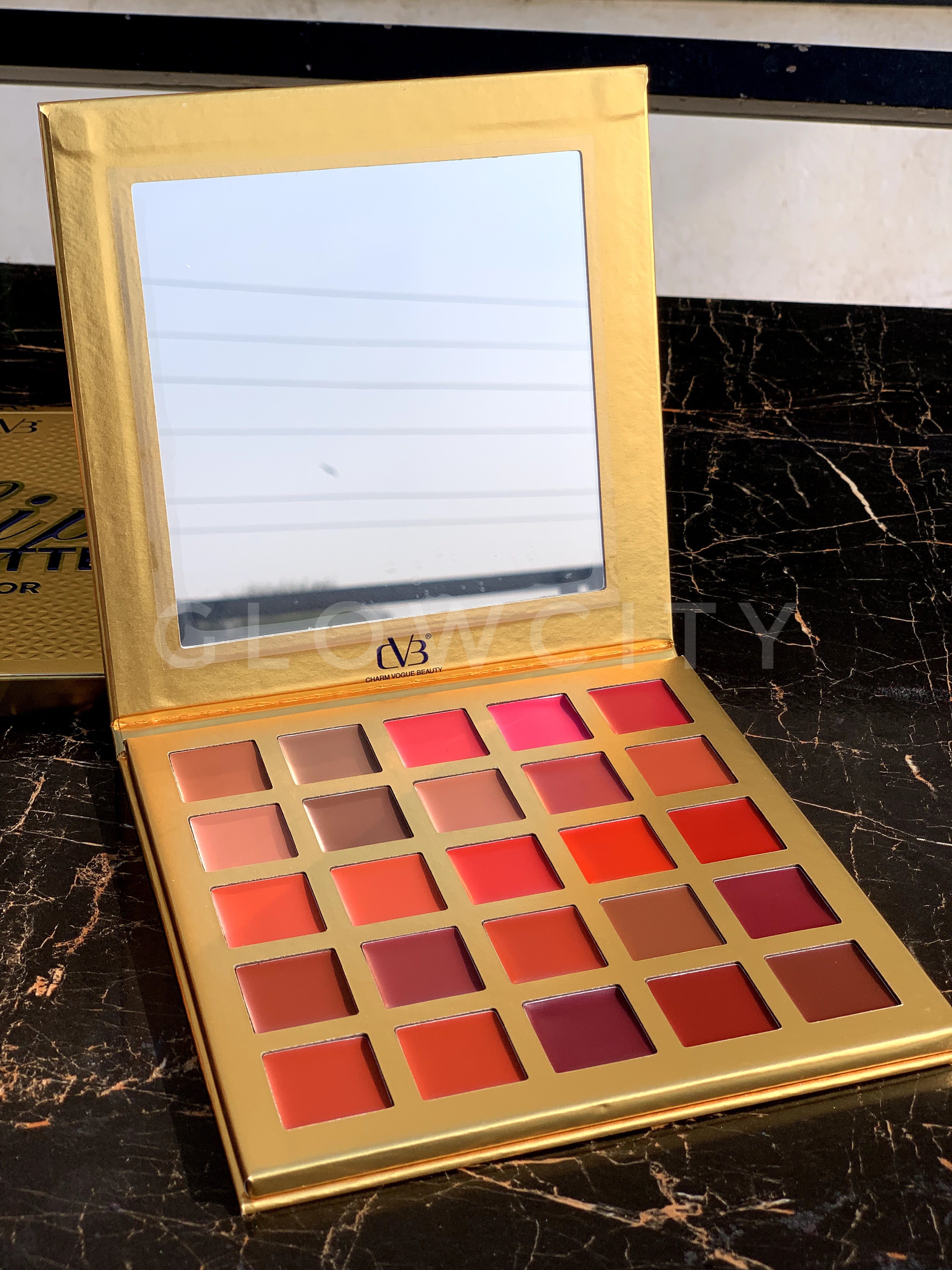 CVB 25-Colour Lip Palette | Luxurious Gold Box, Most Loved & Hot Selling