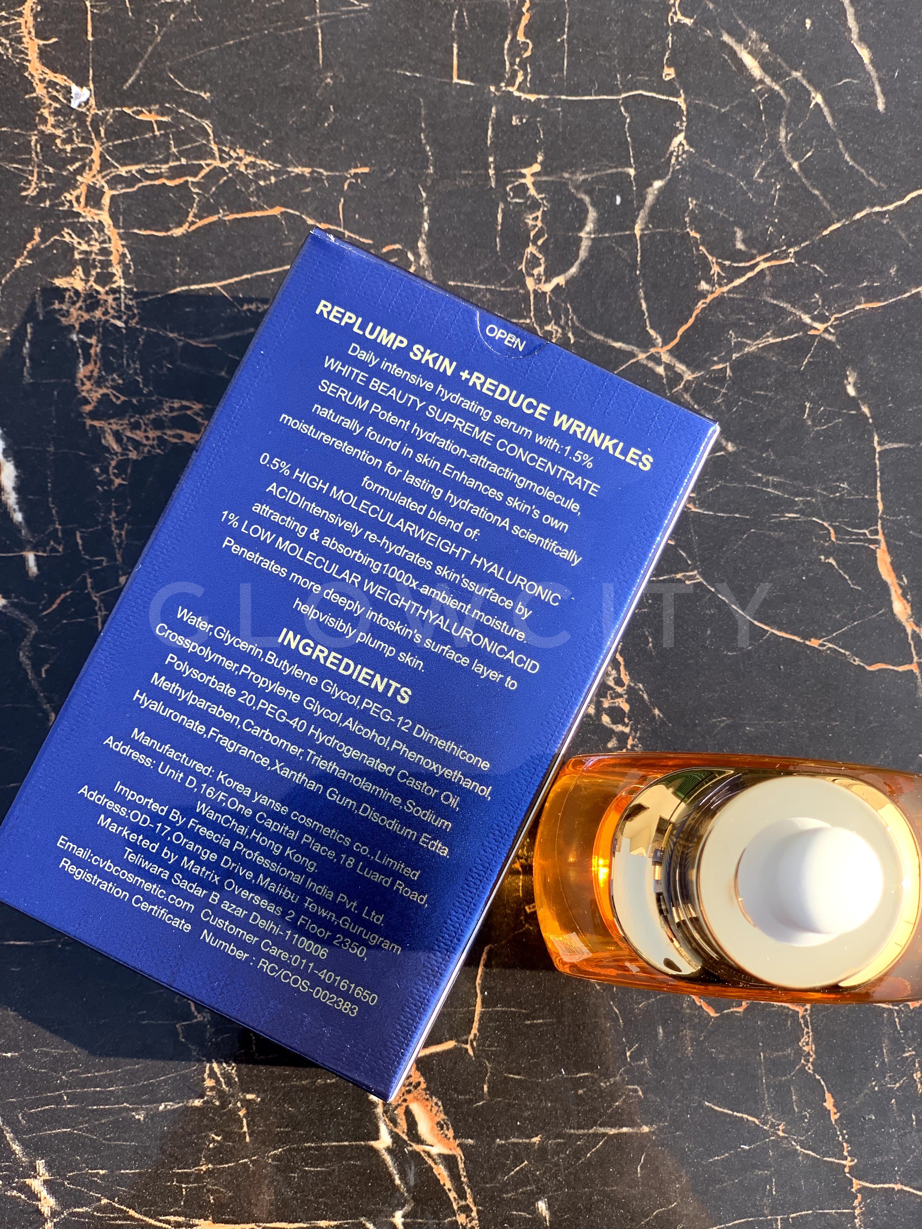 CVB Vit C+ Radiance Boost Face Serum – 98% Pure Vitamin C | Dark Spot Corrector (Premium Bottle)