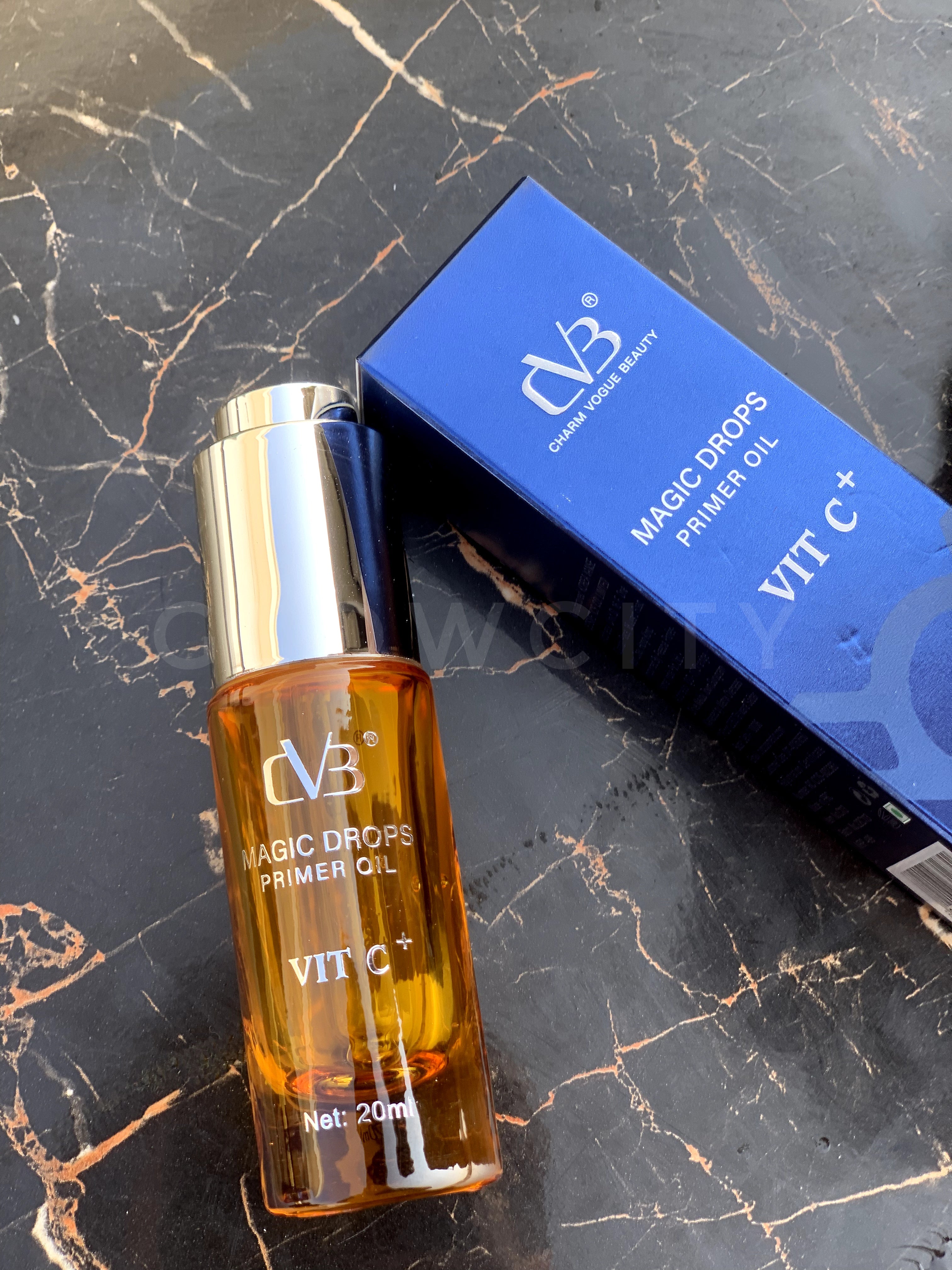 CVB Magic Drops Primer Oil Vitamin C+ – Hydrating Glow & Makeup Prep