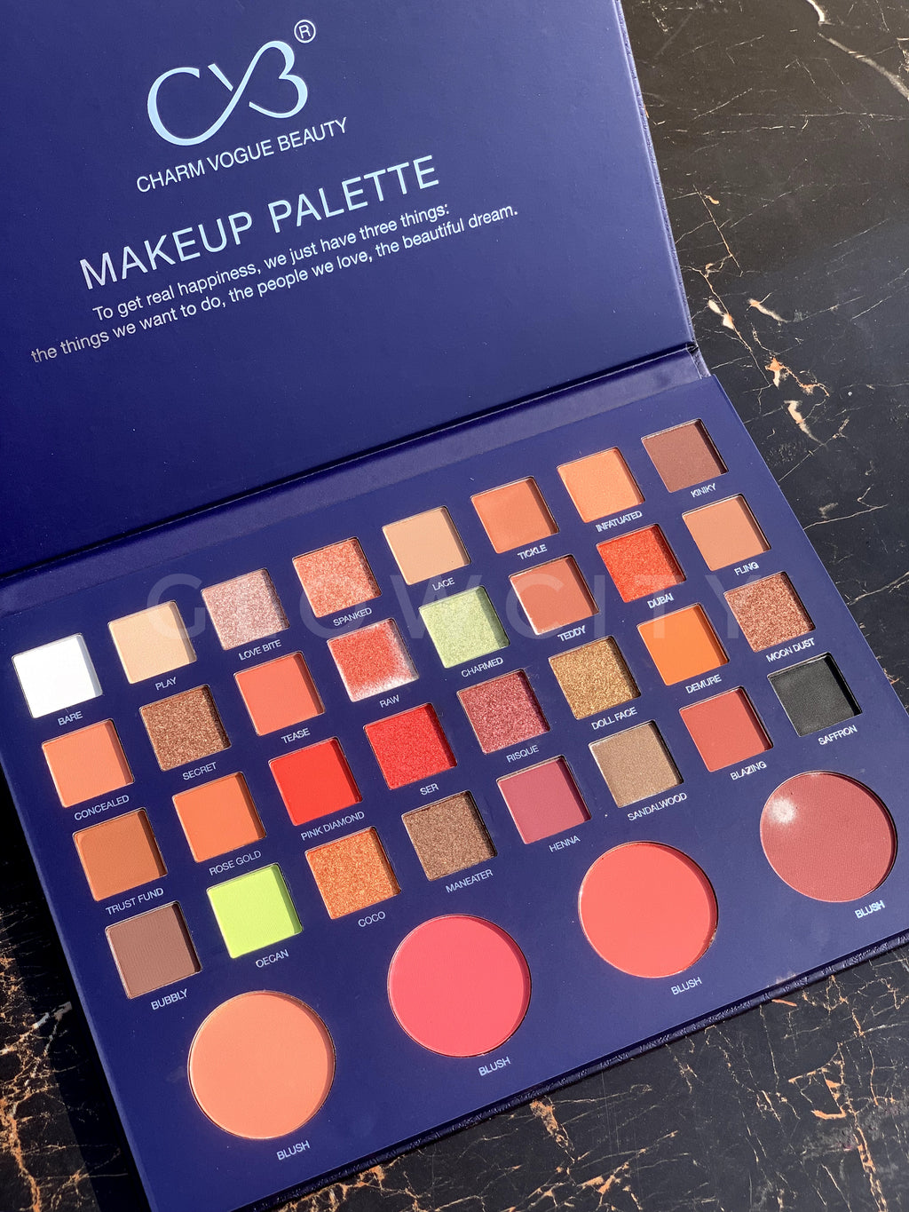 CVB 36-Colour Makeup Multi-Purpose Palette – Premium Quality, Most Loved & Viral