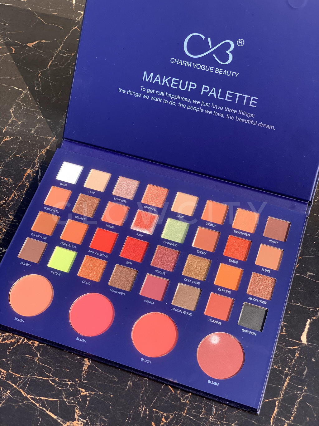 CVB 36-Colour Makeup Multi-Purpose Palette – Premium Quality, Most Loved & Viral