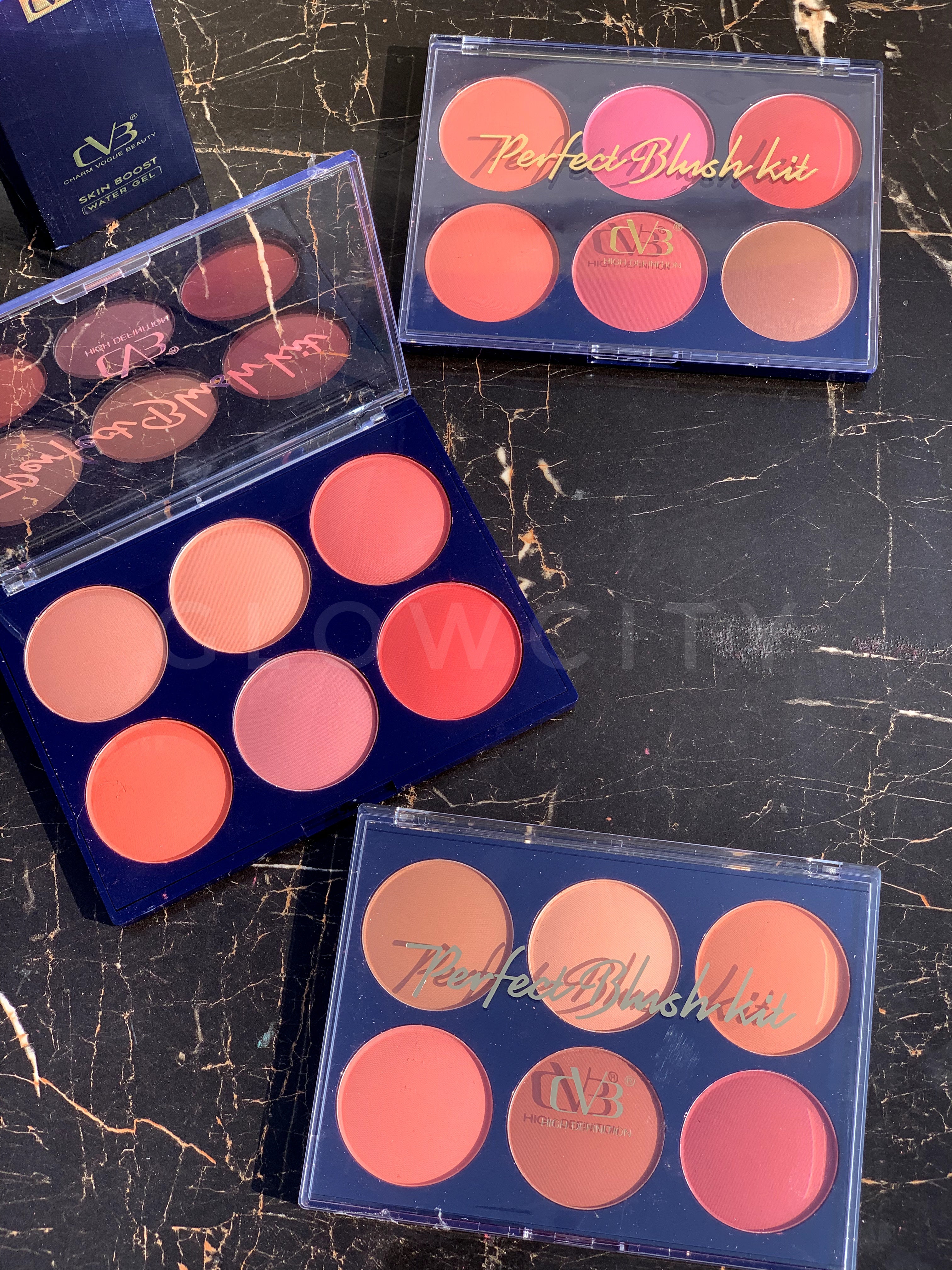 CVB 6-in-1 Perfect Blush & Contour - Premium, Versatile & Gorgeous | 3 Variations