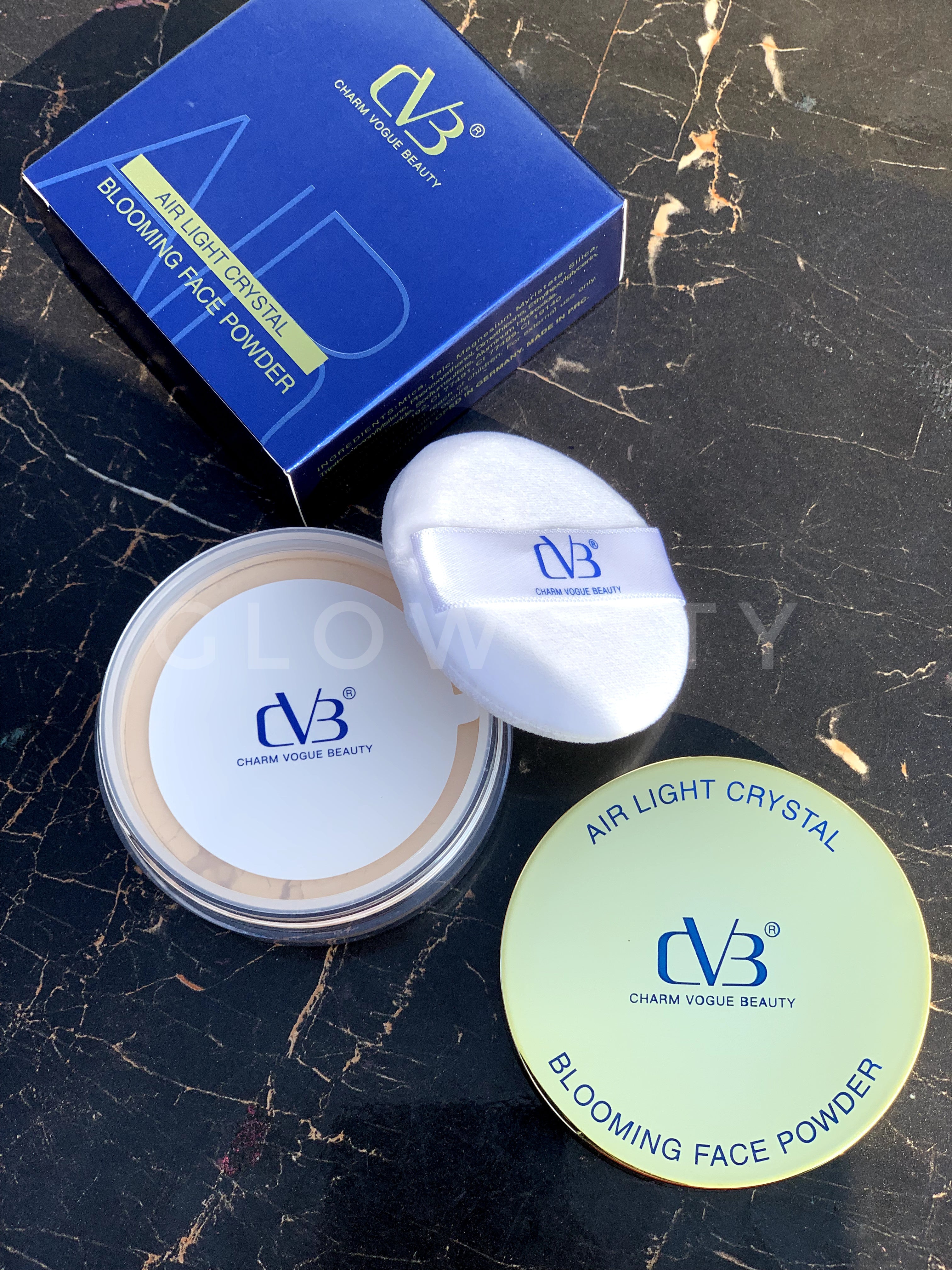 CVB Air Light Crystal Loose Powder | Smooth, Matte & Long-lasting in 2 Shades