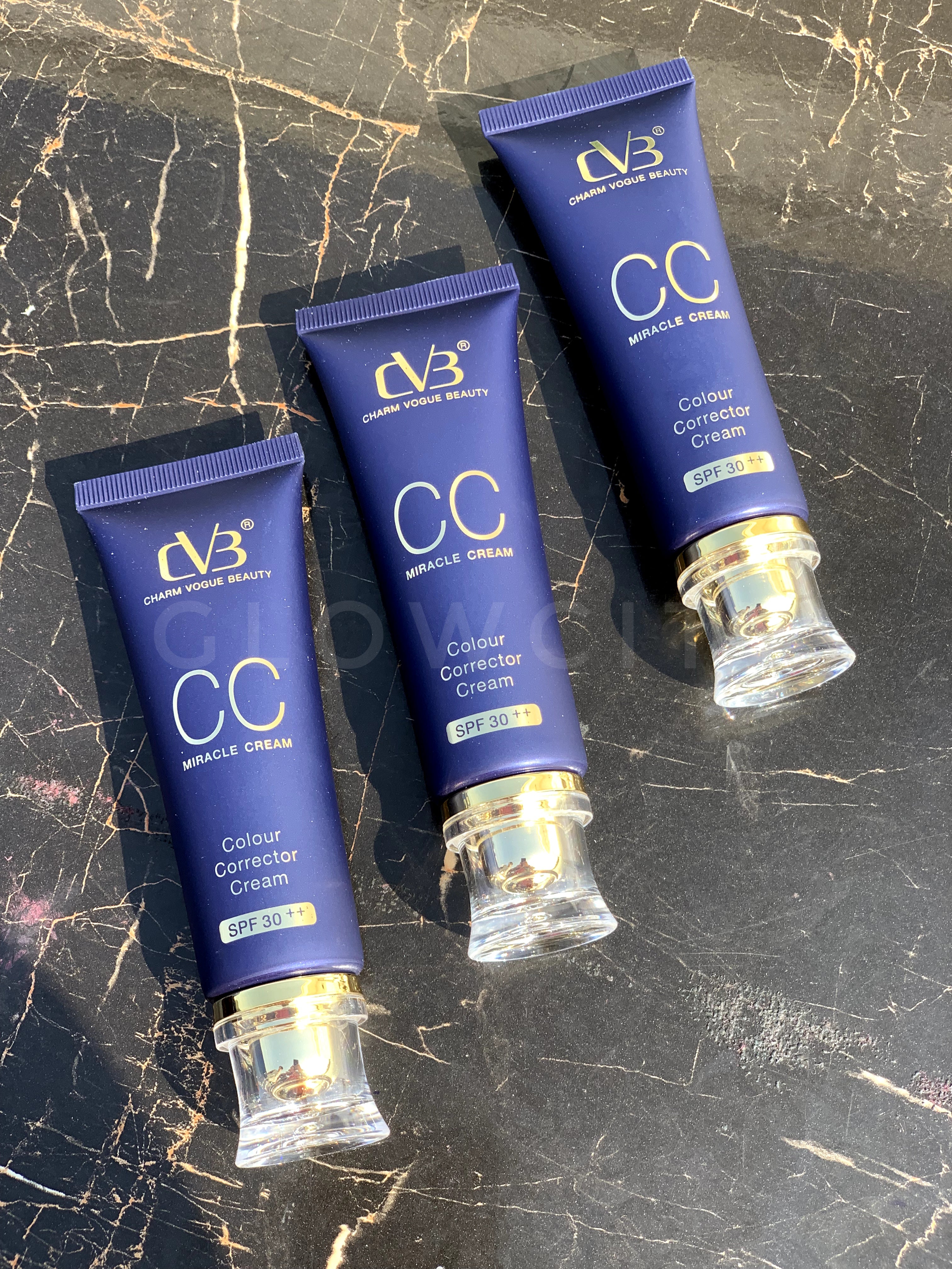 CVB CC Cream | Colour Correct, Brighten & Protect with SPF30++ in 3 Shades