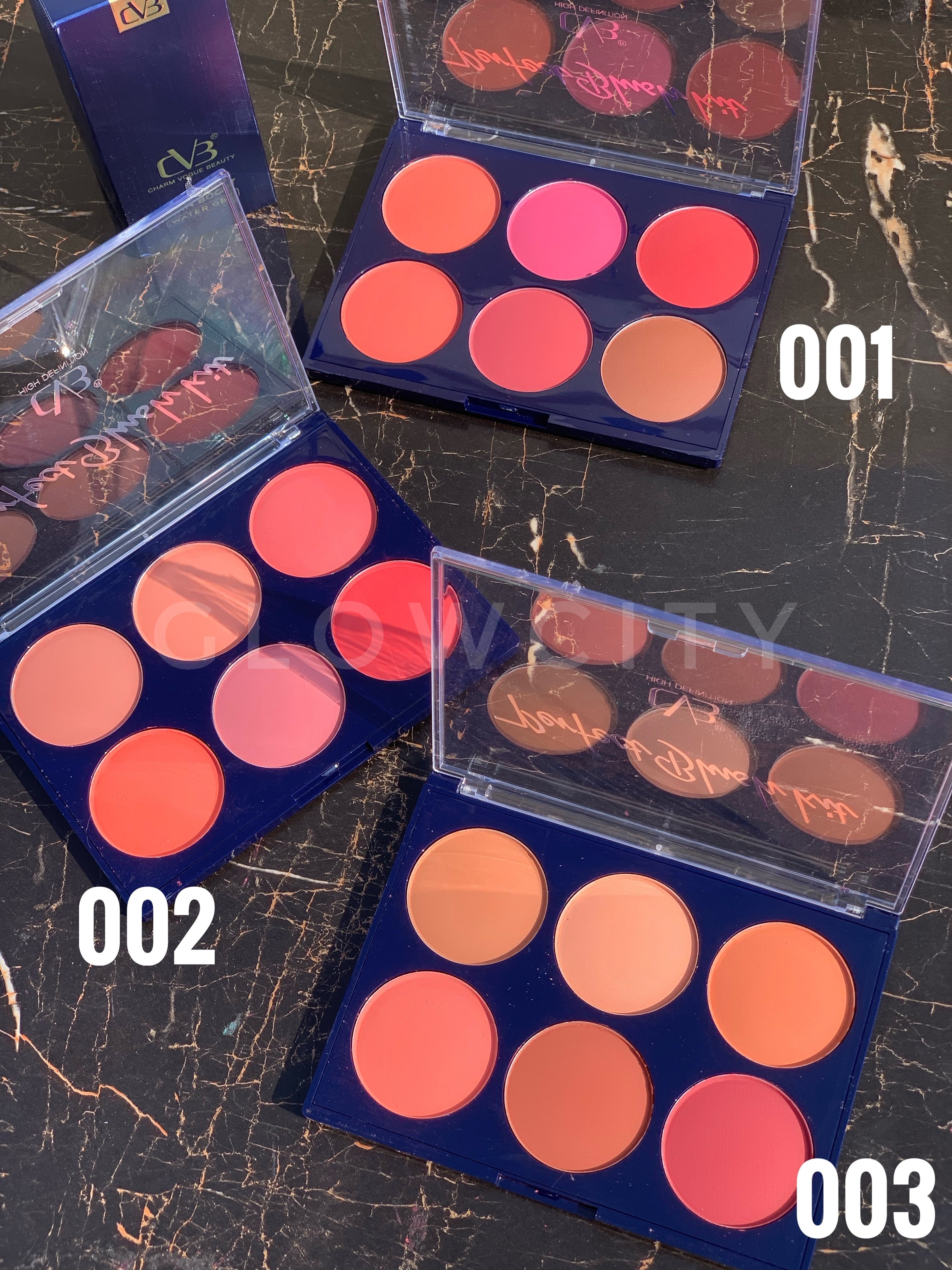 CVB 6-in-1 Perfect Blush & Contour - Premium, Versatile & Gorgeous | 3 Variations