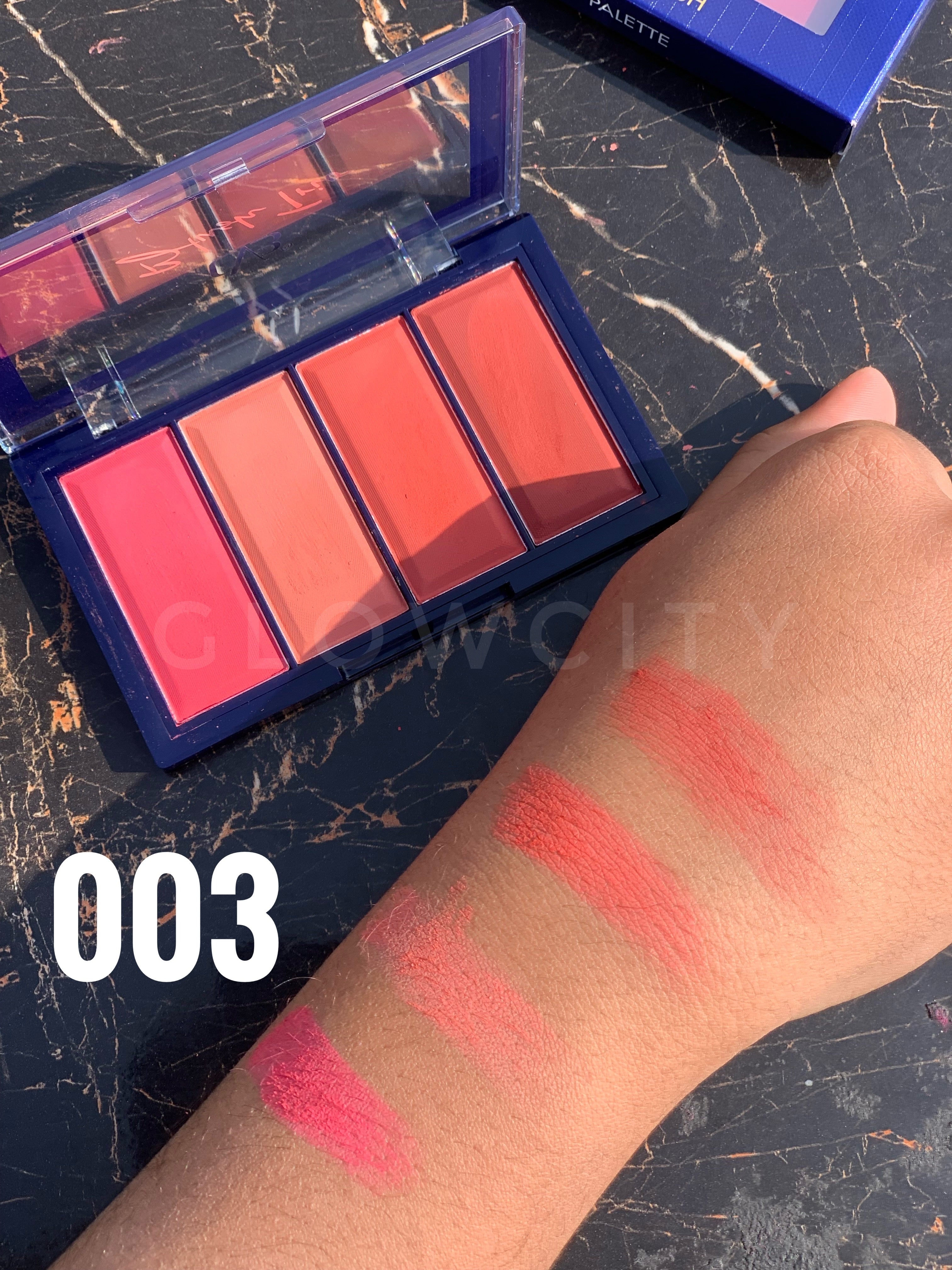 CVB Trio Blush Kit – 4-in-1 Multi-Purpose Palette | 3 Variations