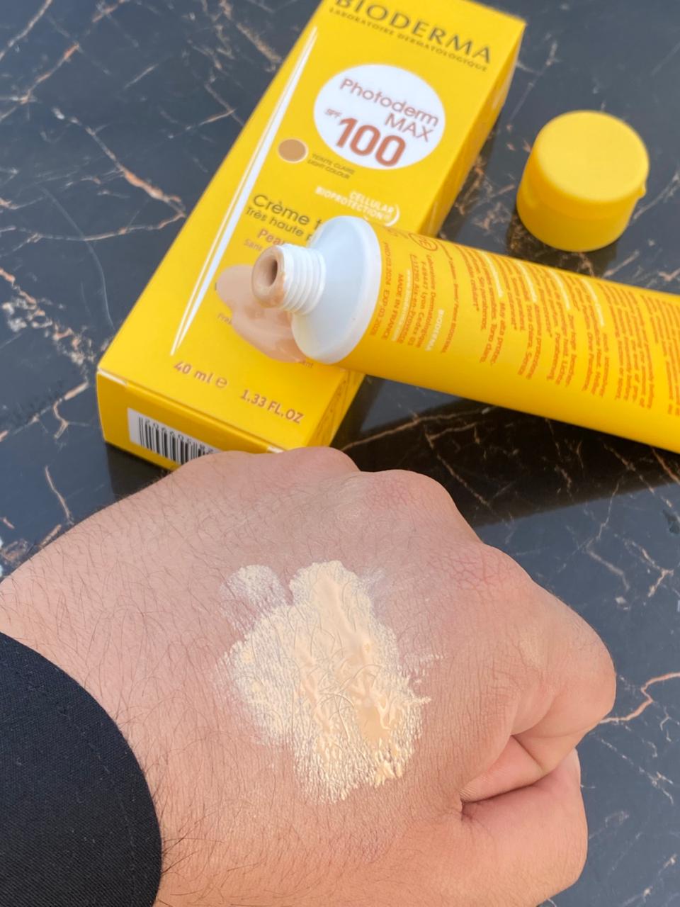 Bioderma Photoderm MAX SPF 100 Tinted Sunscreen – Very High Protection & Natural Coverage
